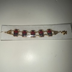 Egyptian Scarab Metal Bracelet (K