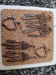 Vintage Earring Lot set of 3 gold perfect for any occasion