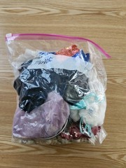 Lot Of Assorted Vintage Dress-Up Costume Jewelry And Accessories