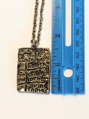 1960s War is Not Healthy for Children and Other Living Things Necklace 24 inches