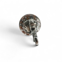 Retired James Avery Scaredy Cat Art Glass Charm 925 Sterling Silver