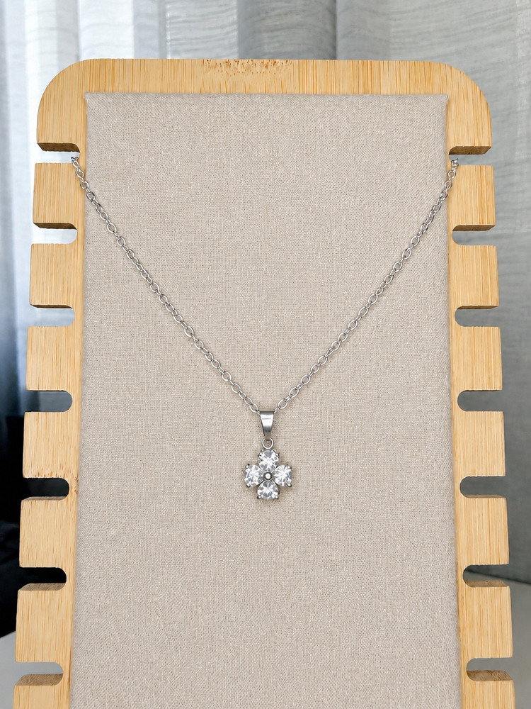 Silver Stainless steel necklace
