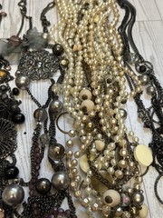 Express Fashion Necklace Lot Mixed Styles Chains Pearls Statement Boho Trendy
