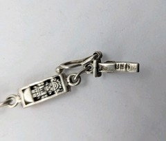 Vintage 925 Sterling Silver Peruvian Llama Orange Inlay Pendant Necklace…