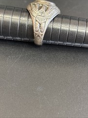 Vintage United States Air Force Sterling Silver Ring Sz 8.5
