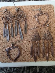 Vintage Earring Lot set of 3 gold perfect for any occasion