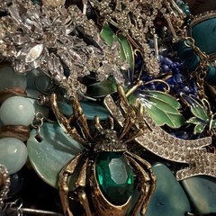 Vintage to Now Jewelry Lot, All Wearable Untested. No Broken. Box A6