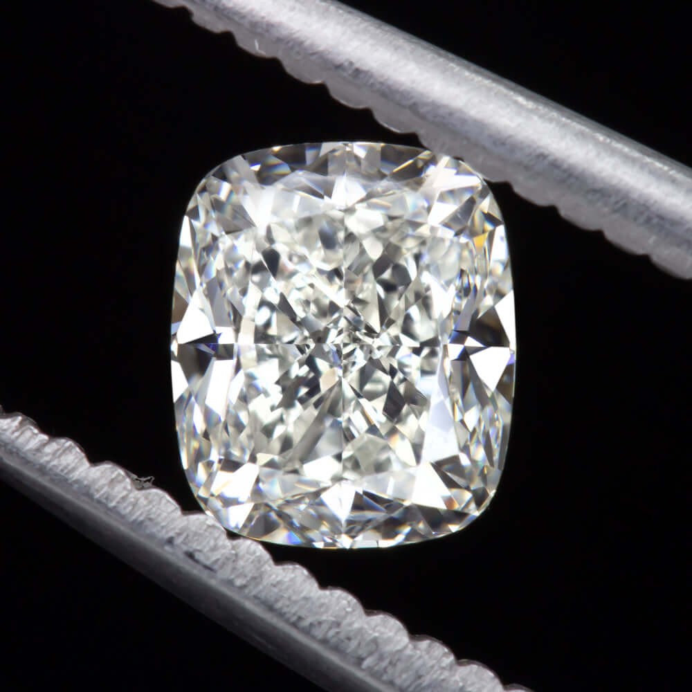 1 CARAT GIA CERTIFIED ELONGATED CUSHION CUT DIAMOND J SI1 LONG SHAPE MODERN 1ct
