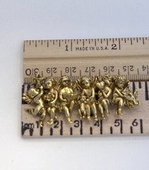 I Am Edgar Berebi. 1 Of My Angels Of Love All In A row Brooch Pin .