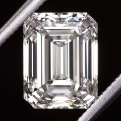 1.5ct GIA CERTIFIED H VS1 EMERALD CUT DIAMOND ENGAGEMENT NATURAL LOOSE 1.5 CARAT