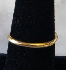 Vintage Golden-brown Rhinestone Coctail Ring, 18k HGE, SIZE 9.25