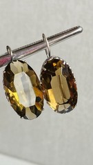 Серьги Крупные СССР серебро 875 звезда 3ФК