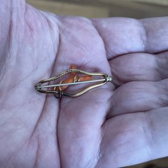 Gorgeous Red Coral Brooch Jewelry Accessories