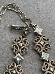 VTG Estate Jewelry Gold/Silver Tone Cameo Rhinestone C-Clasp Some Signed NICE 20