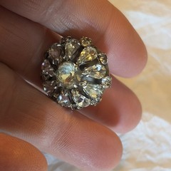Vintage Fred Block Earrings-circa 1930-50, Older Earrings That Still Sparkle