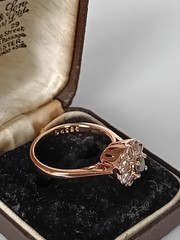 Vintage 1990s 14 Ct Rolled Gold Mystic Topaz Ring Size UK P US 7.5 Hallmarked!!