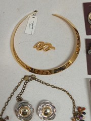 VTG Premier Designs Jewelry Lot Silver Gold Tone Necklaces Bracelets++ (#133)