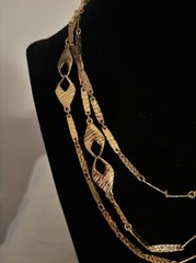 Gold Tone chain necklace – 32″ for any occasion