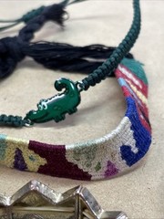 Small Lot of Jewelry Bracelets, Necklaces, & Rings. Religious and Other Styles