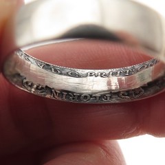 925 Sterling Antique 1911-1936 Australia 1 Florin – George V Coin Ring Size 9.75