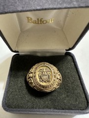 United States Naval Reserve 10K Yellow Gold Men’s Ring Size.9.75 Or 10 ￼￼￼