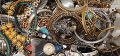 Jewelry Lot Good Wear Resell Brooch Art Estate Vintage Modern 5 Pc NO Junk – BUY