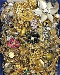 Estate Jewelry Lot ALL GOOD Wearable Resell Vintage Now 12+ Pcs Brooch Earring