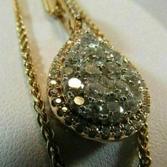 Round Cut Lab Created Diamond Woman’s Purpose & Love Gift 14K Yellow Gold Finish