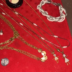 Vintage Estate Jewelry Lot-All Wearable Mix Estate Find- #062326
