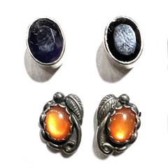 Sterling Silver Lot of 3 Pair Earrings Great Designs Any Occasion