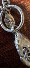 Vintage Premier Designs Silvertone Necklace With Round Medallion 20”