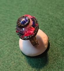 glass eye ring