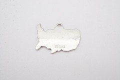 Vintage Sterling Silver 925 United States Charm Enamel