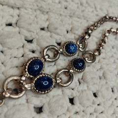 Vtg R.J. Graziano Necklace Estate Statement Colorful Eclectic Rhinestones Chunky