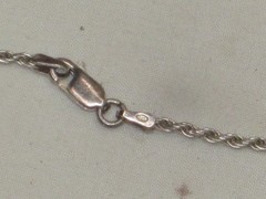 vintage UNITED STATES NAVY Sterling Silver Pendant w/ 30″ 925 chain necklace