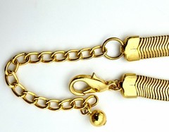Vintage Edgar Berebi Limited Edition Gold Tone Roman Goddess Collar Necklace