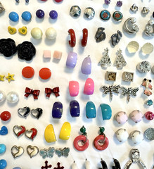 140 Pair Vintage to Mod Wearable Pairs of EARRINGS Various Styles