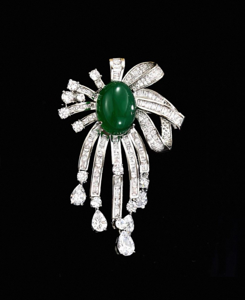 Vintage high-end brooch breastpin for women best gift for her