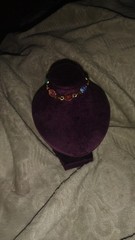 Vintage Tricolor Scarab Bracelet With Gold Plated Hardware Highly Collectible