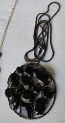 Vintage Set Of 11 Gothic Black Necklaces Excellent Condition