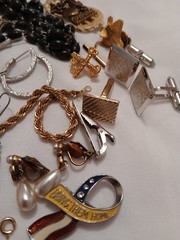 Jewelry Junk Drawer Lot Estate Unsearched Read Descrip