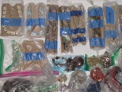 12lbs Bulk Lot Of 100+ Vintage Gold Plated Necklace Silver Modern Beaded Womens