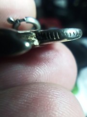 Vintage Sterling Silver LUCKY TRUNK UP Large Figural ELEPHANT Clip On Charm 8g