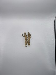 Vintage Enamel Women’s Brooch, Costume Jewelry