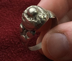 RARE Ancient Byzantine Silver Handmade Ring 189