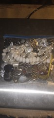 Costume Jewelry Lot Necklaces, Choker, Earrings 1 Lb + Item # 1243
