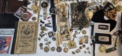 HUGE! Vintage to Now JUNK DRAWER LOT Estate Jewelry Cool Pieces!