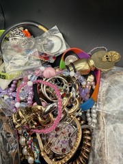 1 lb Lot Vintage & Modern Jewelry “Tangents” Bracelets Beads Junk And MORE