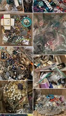 Vintage|Designer|Estate “UNSORTED” Jewelry: 6lbs-8lbs+ Crown! •All Wear •Tangled