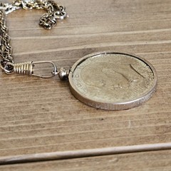 United States Liberty One Dollar 1974 Coin Necklace